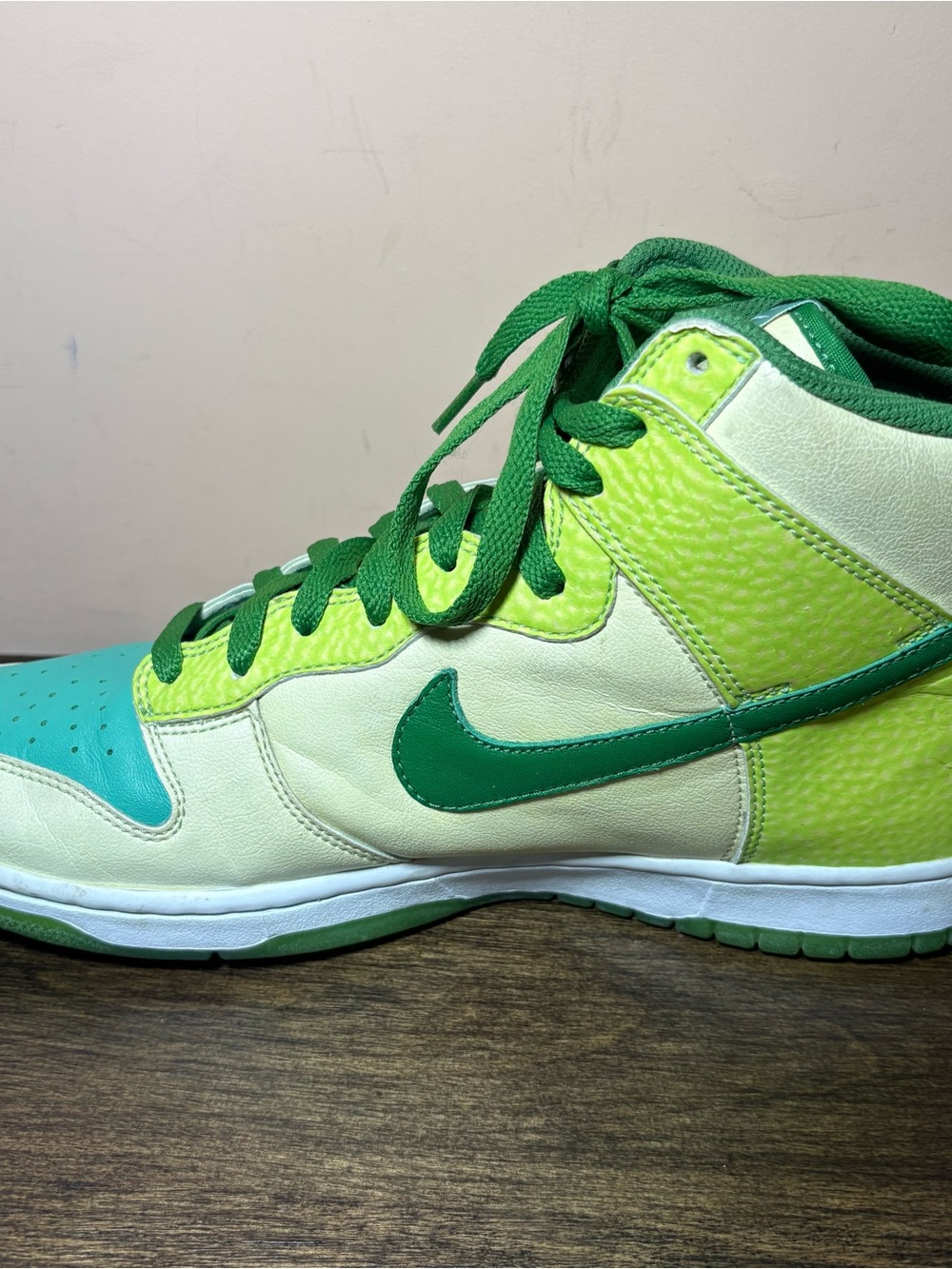 Nike Dunk High Premium Glow In The Dark 2 Men’s Size 10 312786-131 2007 - Picture 5 of 14
